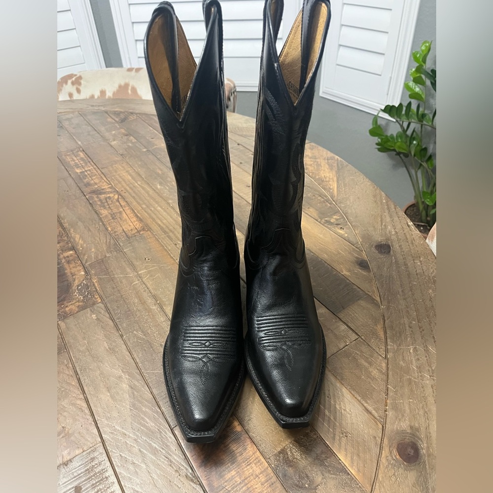 COPY - Black Shayanne Women’s Gemma Western Boots - Snip Toe